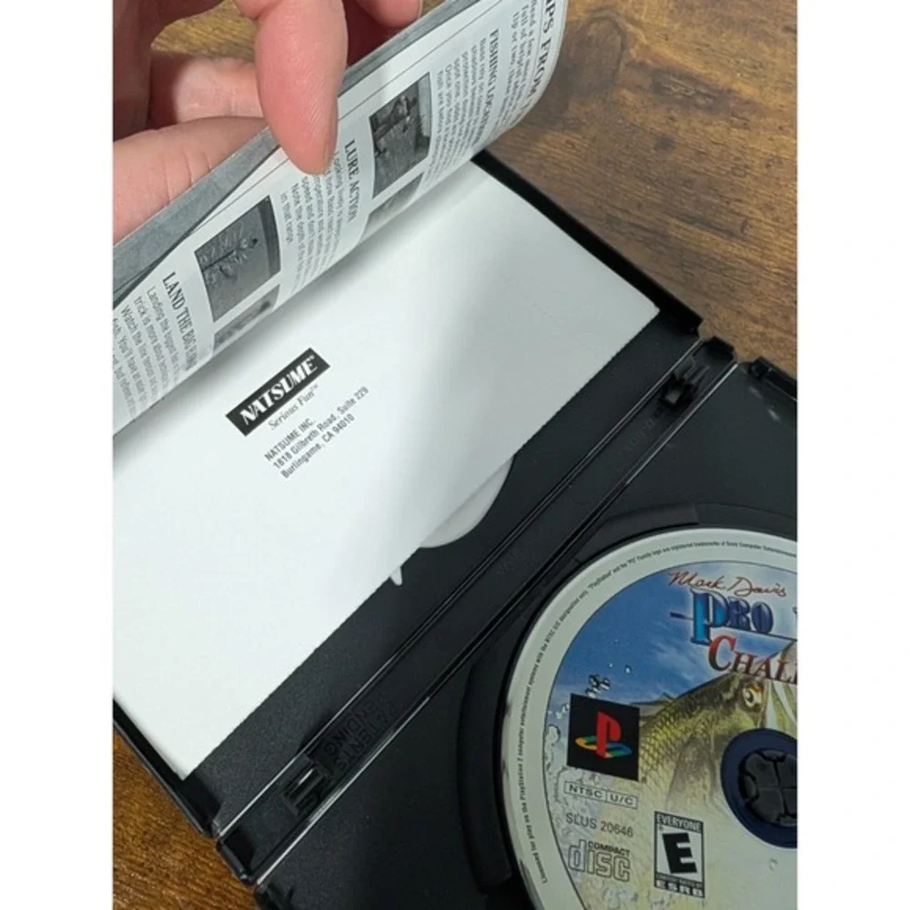 Mark Davis Pro‎ Bass Challenge - Sony Playstation 2 PS2 Tested Authentic CIB